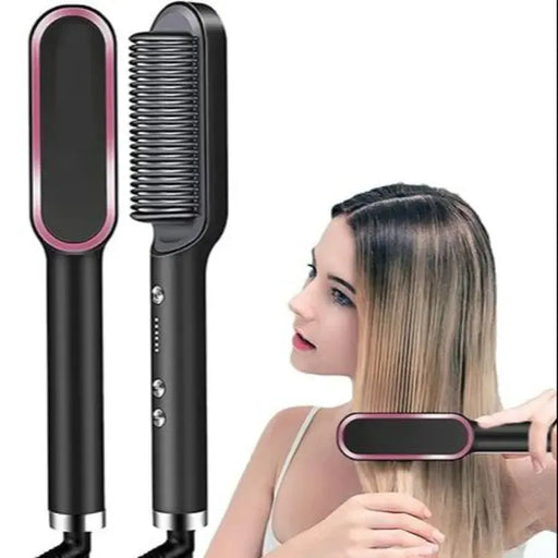 2 in 1 Hair Straightener fast and Easy