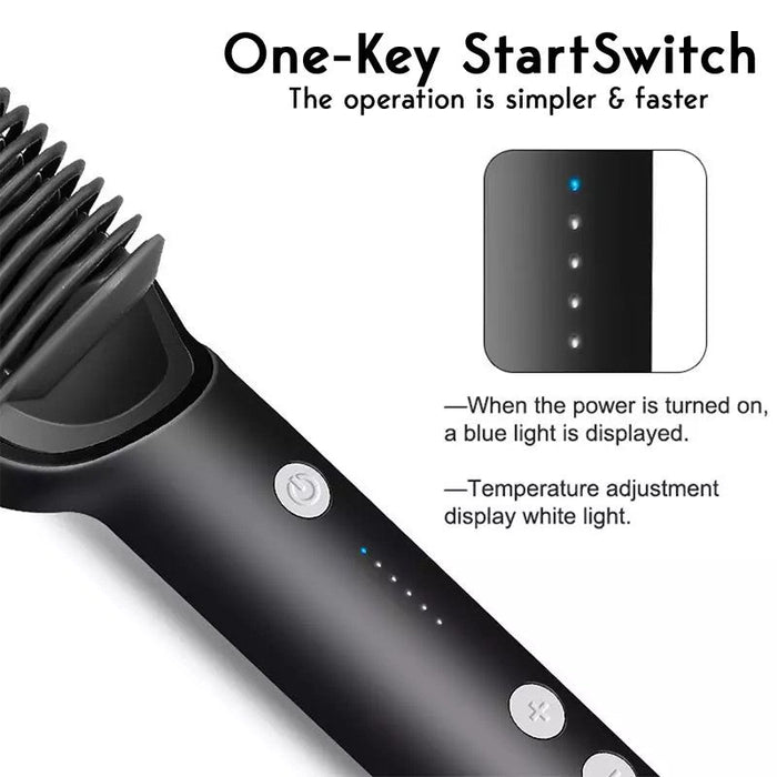 2 in 1 Hair Straightener fast and Easy