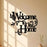 Home Decor Welcome To Our Home Wall Sign Wooden Wall Art