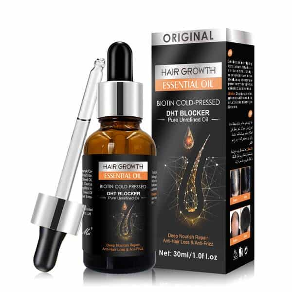 Pei Mei Hair Growth Serum Essential Oil Biotin Cold-pressed Dht Blocker